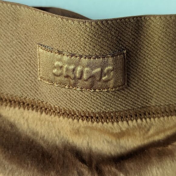 Skims NWT High Rise Stretch Velour Boxer Bike Shorts in Copper Sz 4XL - Picture 8 of 9